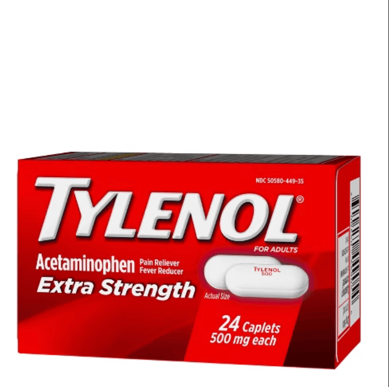 Tylenol Acetaminophen Extra Strength Uncoated