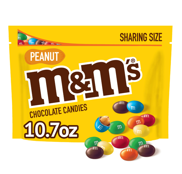 M&M's Peanut Chocolate Candies Sharing Size